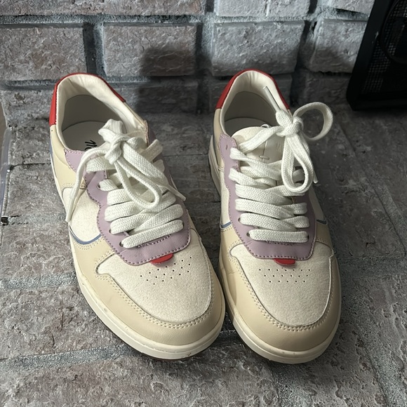 NWOT Madewell Court Sneakers in Leather and Nubeck - Picture 6 of 10